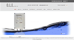 Desktop Screenshot of oleuk.com