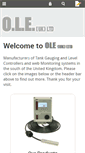 Mobile Screenshot of oleuk.com